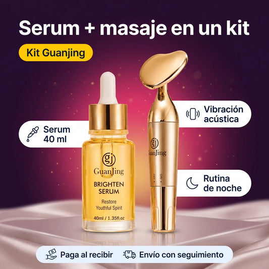 Kit Serum Guanjing + Masajeador Portátil