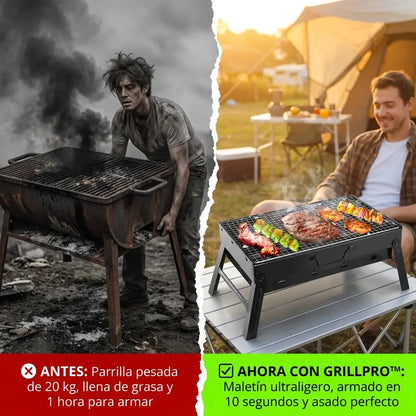 GrillPro™ - Parrilla Plegable