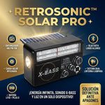 RetroSonic™ Solar Pro - Radio Portátil Carga Solar