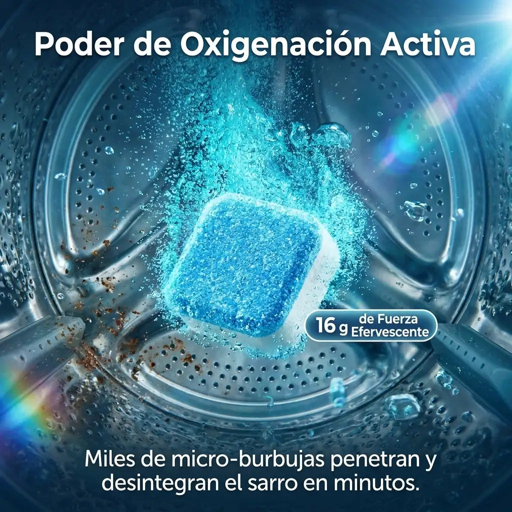 WashClean™ Pro - Pastillas Limpiadoras Para Lavadoras