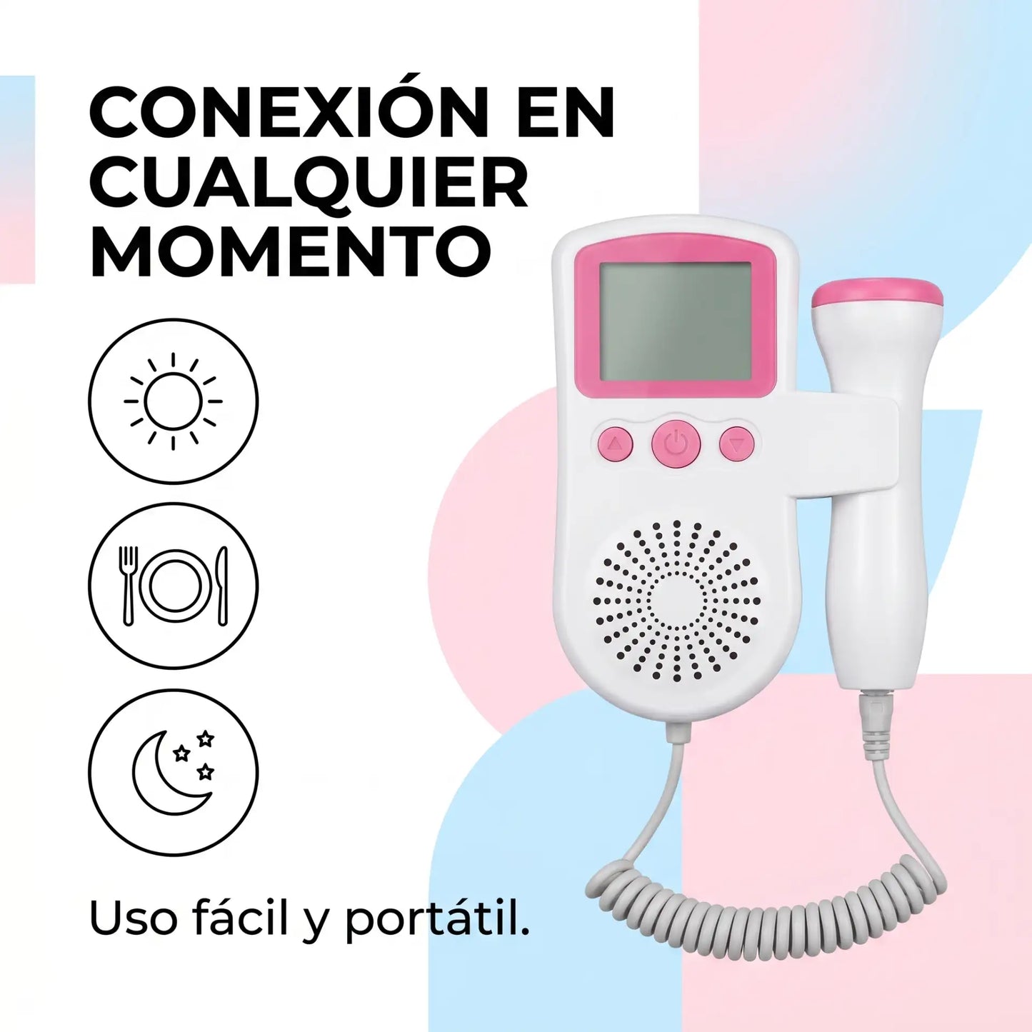BabyBeat™ - Monitor De Frecuencia Latidos Del Bebé