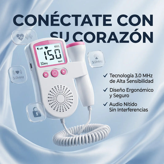BabyBeat™ - Monitor De Frecuencia Latidos Del Bebé