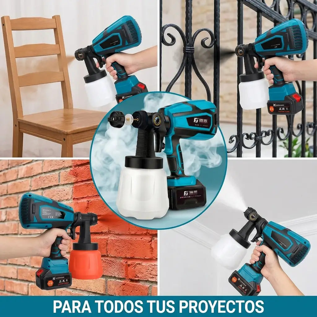 SprayMaster - Pulverizador Pintura Inalámbrico