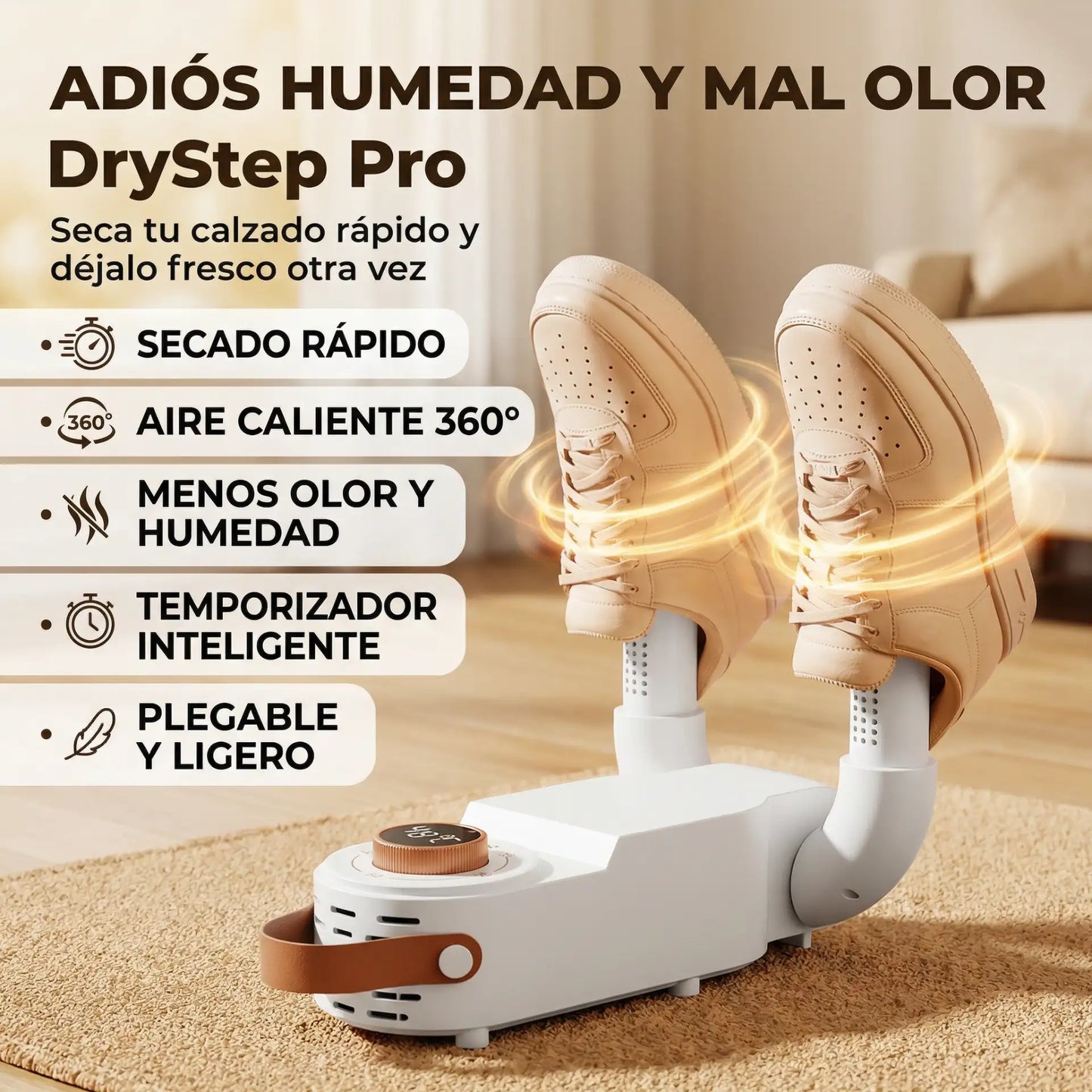 DryStep Pro™ - Secador de calzado