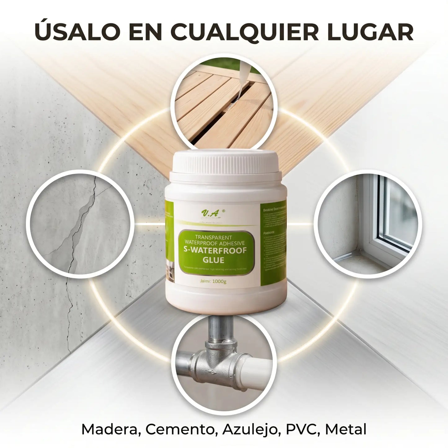 AquaFix: Sellador Invisible Anti-Filtraciones (1 KG)