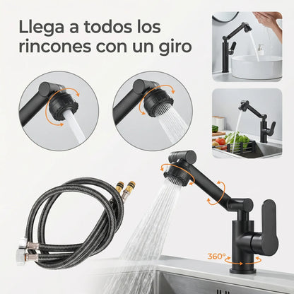 HydroFlex 1080° - Grifo multifuncional
