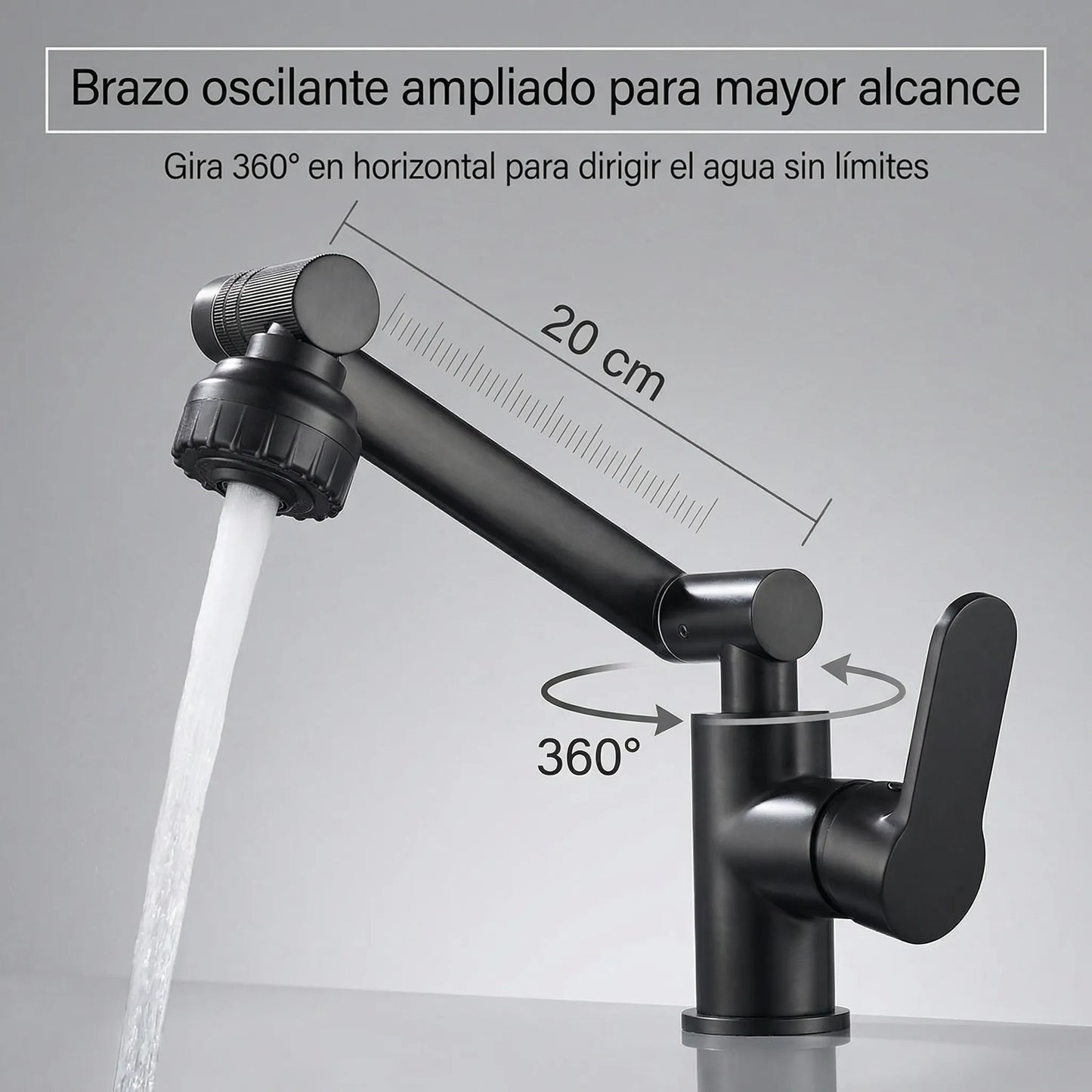 HydroFlex 1080° - Grifo multifuncional