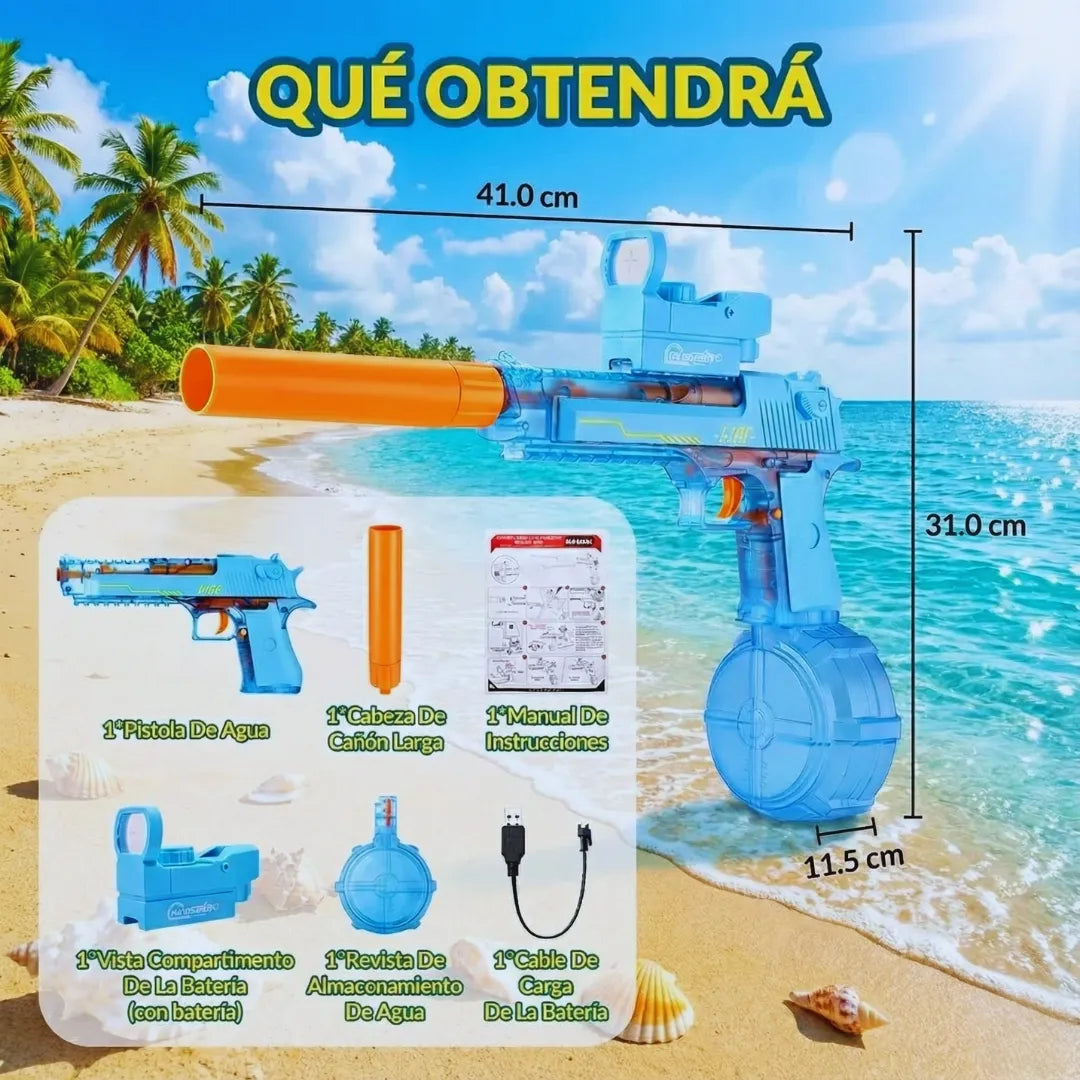 HydroStrike - Pistola De Agua Eléctrica