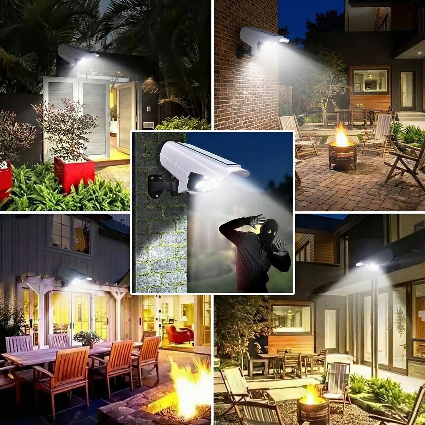 SolarSentry - Foco Led Solar